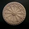 Ceiling Rose - beaded edge - medium